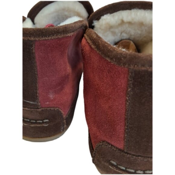 L.L. BEAN Wicked Good Slipper Boot Moc Bramble Berry Purple Sz 10 Women's - Picture 7 of 8